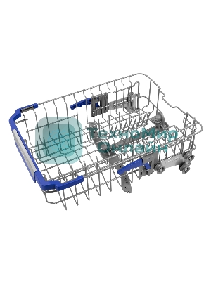 Посудомоечная машина Maunfeld MWF45230W, белый, 45 см, 10 компл., 49 дБ, класс A++