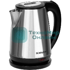 Чайник электрический Scarlett SC-EK21S34 нерж. сталь
