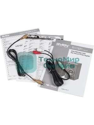 Акустическая система SVEN SPS-702 2.0 черный 40Вт