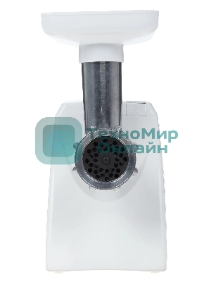 Мясорубка электрическая Ротор Альфа ЭМШ 35/250-2 белый, 1500 Вт, 0.6 кг/мин, защита от перегрузки, насадки - 4