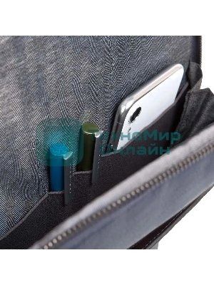 Рюкзак Piquadro Black Square CA4762B3/BLU4, кожа, темно-синий