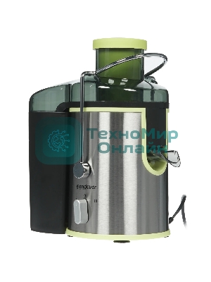 Соковыжималка Endever Sigma 75 серебристый, центробежная, 400 Вт, 450 мл, электронное