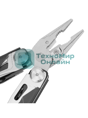 Мультитул Matrix, 15 функций, авторазжим, в чехле, 160 мм