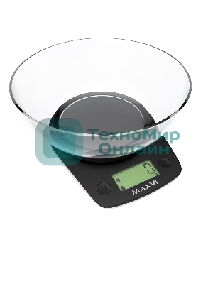 Весы кухонные Maxvi KS102P черный