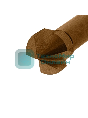 Зенковка конусная под Denzel М6, HSS, по металлу, цилиндрический хвостовик