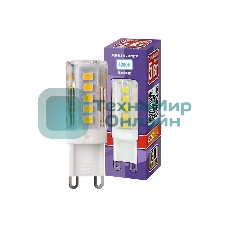 Лампа светодиодная JazzWay PLED-G9 5Вт капсульная 4000К белый G9 300лм 220-230В