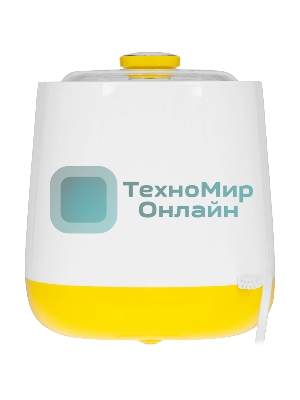 Йогуртница Kitfort КТ-6407 20Вт 1б. 1000 мл упр.:электрон. желтый/белый