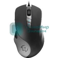Мышь проводная SVEN RX-G970 черный, 4000 dpi, USB, кнопки - 7