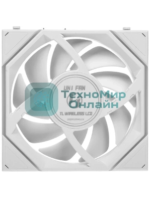 Вентилятор для корпуса Lian-Li Uni Fan TL Wireless LCD 120 LCD Reverse ARGB 120х124.5x28 белый 4-pin 31дБ (G99.12RTLLCD1W1W.R0) Ret