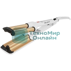 Щипцы для завивки волос Galaxy Line GL4602 белый, 16 мм, 200 °C, 1 режим