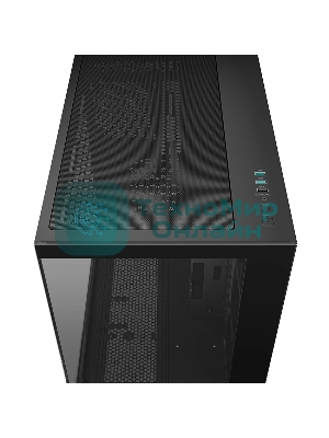 Компьютерный корпус Deepcool CG530 черный без БП ATX 2x120мм 2x140мм 2xUSB 2.0 1xUSB 3.0 audio bott PSU