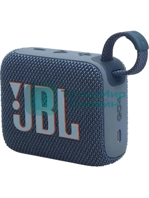 Портативная акустика JBL GO 4, синий