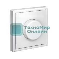 Светорегулятор поворотно-нажимной (диммер) ArtGallery LED RC 400Вт механизм бел. SE GAL000123