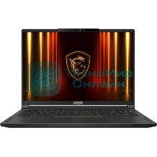 Ноутбук MSI Stealth 16 AI A2HWFG-086XRU Core Ultra 7 255H 32Gb SSD1Tb NVIDIA GeForce RTX 5060 8Gb 16