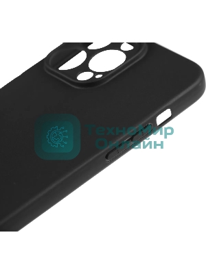 Чехол (клип-кейс) BoraSCO для Apple iPhone 15 Pro Max черный (72415)