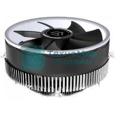 Кулер для процессора ACD серебристый, 100 мм, алюминий, 2200 об/мин, 28 дБ, 4 pin, 65 Вт, 68 мм