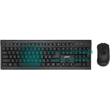 Комплект клавиатура+мышь Acer OKR120 беспроводной, USB, 1600 DPI, чёрный