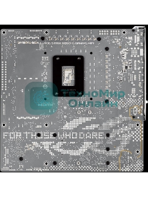 Материнская плата ASUS ROG STRIX B860-G GAMING WIFI, LGA 1851, Intel B860, 4xDDR5, 4xSATA, 4xM.2, 1xPCIe 5.0 x16, 1xDP, 1xHDMI, 1xThunderbolt 4, 1x 2.5Gb LAN, 1xUSB-C 20Gbps, 1xUSB-A 10Gbps, 3xUSB-A 5Gbps, 4xUSB-A 2.0, 2x3.5 мм, 7.1, mATX