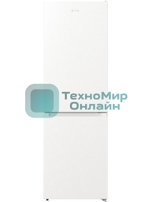 Холодильник Gorenje NRK619EEW4 белый двухкамерный 203/99л морозилка снизу, No Frost