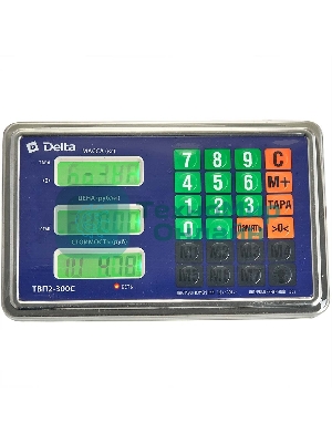 Весы торговые DELTA ТВП2-300С
