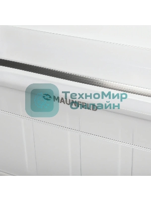 Холодильник Maunfeld MFF176SFW белый двухкамерный 187/75л морозилка снизу, ручная разморозка