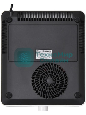 Плита настольная электрическая Hyundai HYC-0105 белый стеклокерамика