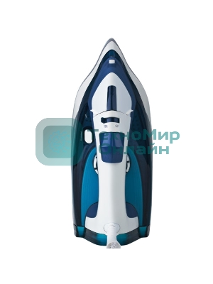 Утюг Centek CT-2319 синий/белый, 2400 Вт, 40 г/мин, 140 г/мин, 480 мл