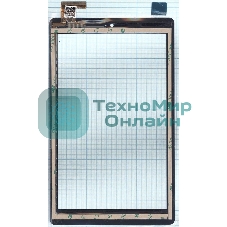 Сенсорное стекло (тачскрин) FPC-FC80J128-02, черное