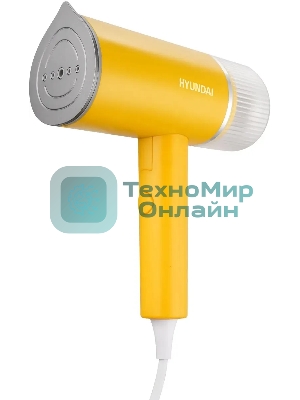 Отпариватель Hyundai H-HSART003 желтый, 1200 Вт, 21 г/мин, 120 мл