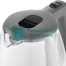 Чайник Centek CT-0014 серый, 2200 Вт, 1.8 л