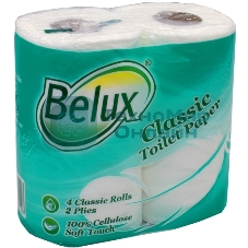 Туалетная бумага АРТПЛАСТ (СГТ07989) 2 сл х 4 рул - BELUX CLASSIC - Россия