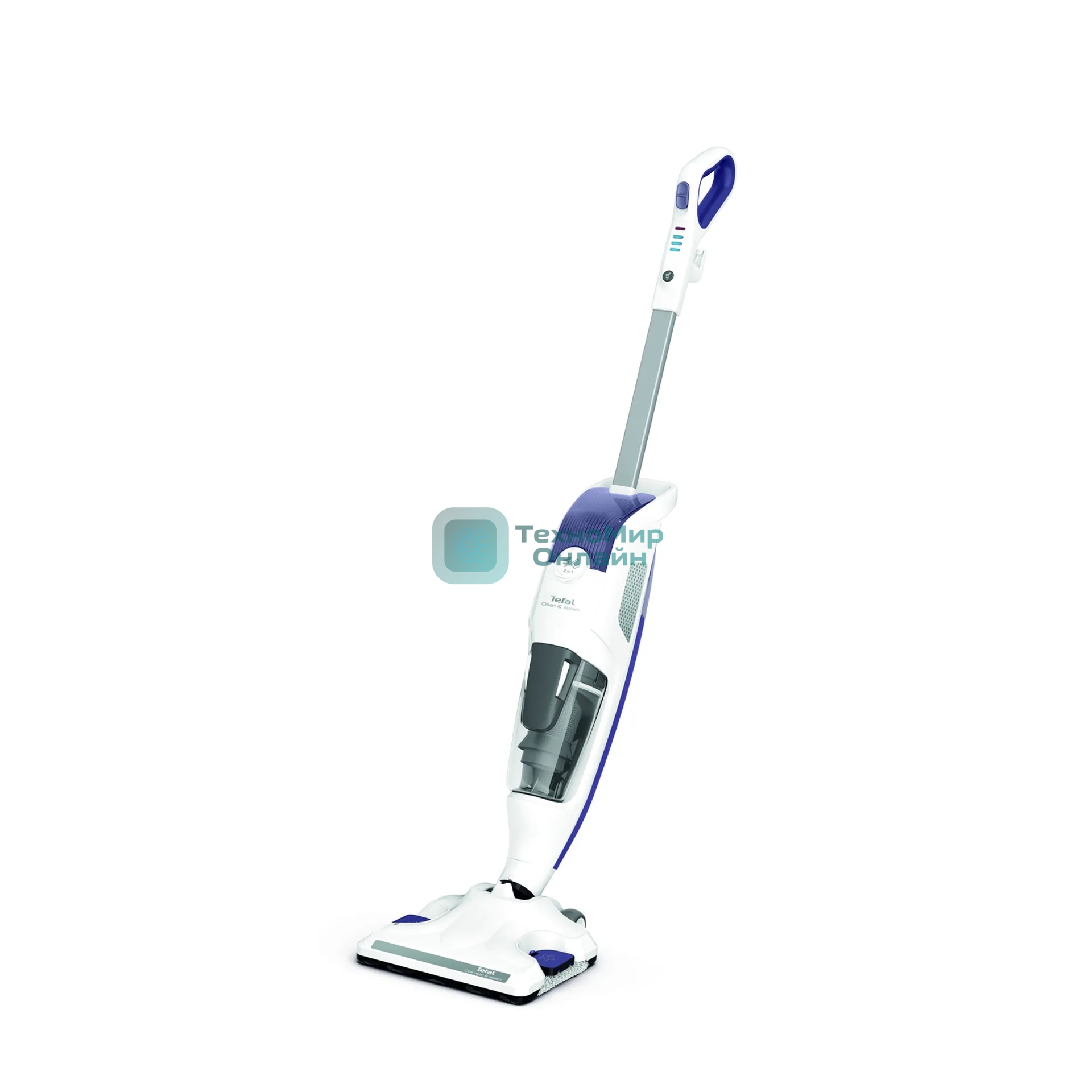 (Поврежденная упаковка) Вертикальный паровой пылесос Tefal/VP7751WH