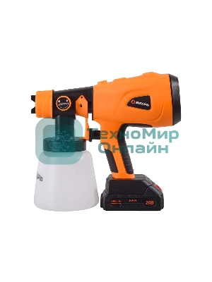Краскопульт аккумуляторный АКП-20Li (в комплекте 1 АКБ и ЗУ)