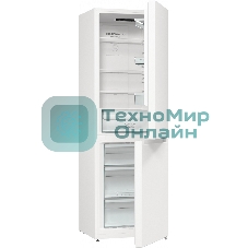 Холодильник Gorenje NRK619EEW4 белый двухкамерный 203/99л морозилка снизу, No Frost