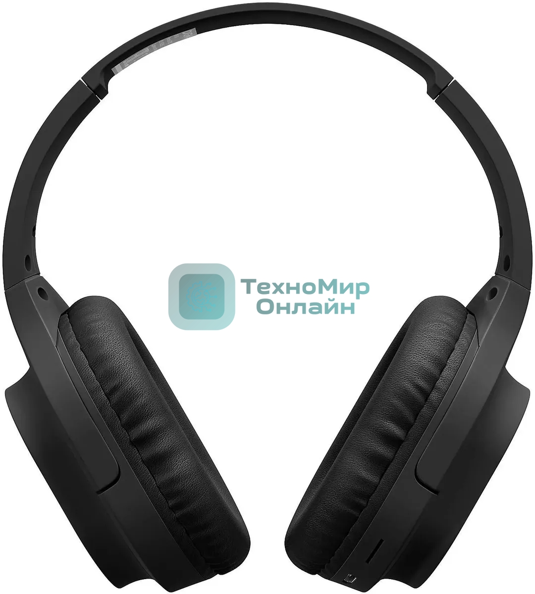 Беспроводные/проводные наушники Digma BT-18 черный, накладные, Bluetooth + проводной, складная конструкция, до 10 ч