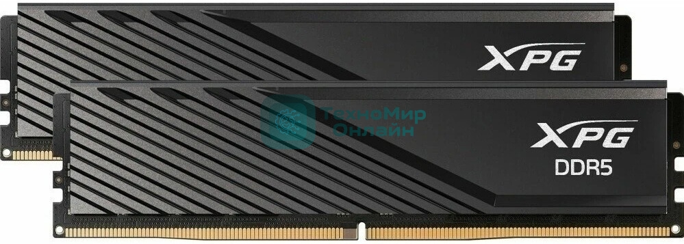 Оперативная память XPG Lancer Blade, DDR5, 32GB (2x16 GB), 6000 MHz, CL36, радиатор, черный