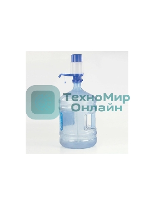 Помпа для 19л бутыли AEL AEL-080 механический, белый/синий