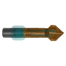 Зенковка конусная Denzel под М8, HSS, по металлу, цилиндрический хвостовик