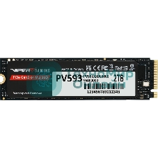 Накопитель SSD PATRIOT M.2 PCIE 2Tb 2280 NVMe PV593P2TbM28H
