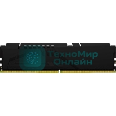 Оперативная память Kingston Fury Beast, DDR5, 32GB (1x32GB), 5600 MHz, CL40, с радиатором, чёрный