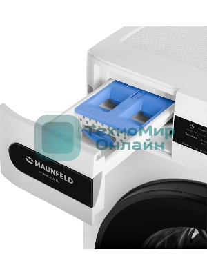 Стиральная машина Maunfeld MFWM148WH01 белый, загрузка фронтальная 8 кг, 1400 об/мин., класс: А+++