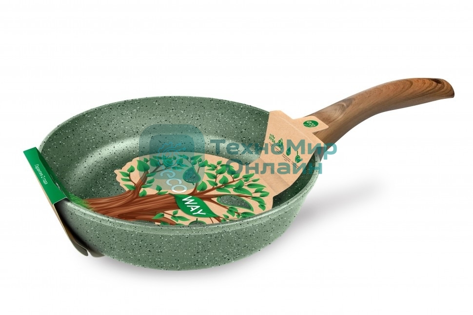 Сковорода 20 НЕВА МЕТАЛЛ ПОСУДА EW120 ECO WAY н/р