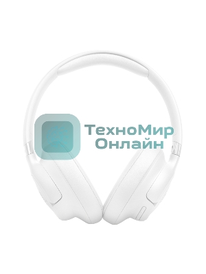 Беспроводные/проводные наушники JBL Tune 730BT белый, полноразмерные, Bluetooth + проводной, быстрая зарядка