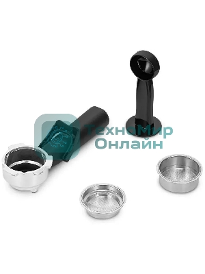 Кофеварка рожковая Kitfort КТ-7375 черный, исп. кофе - зерновой/молотый, 0.75 л, 1150 Вт, 15 бар