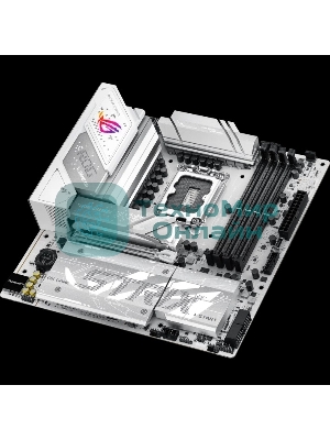 Материнская плата ASUS ROG STRIX B860-G GAMING WIFI, LGA 1851, Intel B860, 4xDDR5, 4xSATA, 4xM.2, 1xPCIe 5.0 x16, 1xDP, 1xHDMI, 1xThunderbolt 4, 1x 2.5Gb LAN, 1xUSB-C 20Gbps, 1xUSB-A 10Gbps, 3xUSB-A 5Gbps, 4xUSB-A 2.0, 2x3.5 мм, 7.1, mATX