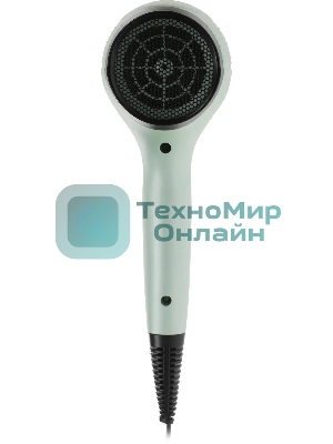 Фен Hyundai H-HDI0766 оливковый, 2200 Вт, ионизация