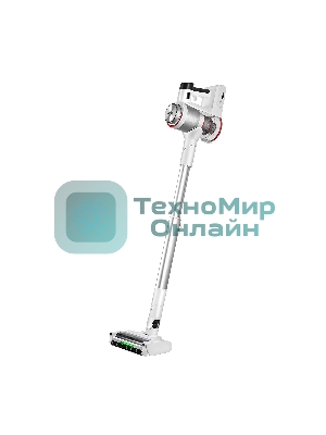 Пылесос вертикальный Red Solution V3010 белый, питание от аккумулятора, 150 Вт, уборка сухая, пылесборник 0.8 л