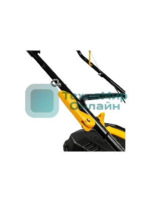 Газонокосилка бензиновая Kranz KR-430NSP несамоходная, 150 см3, 43 см