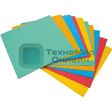 Бумага цветная Silwerhof для оригами и аппликации тонированная 100л. 10цв. Create 80г/м2 210х210мм