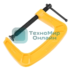 Струбцина Denzel G-образная, усиленная, 100 мм